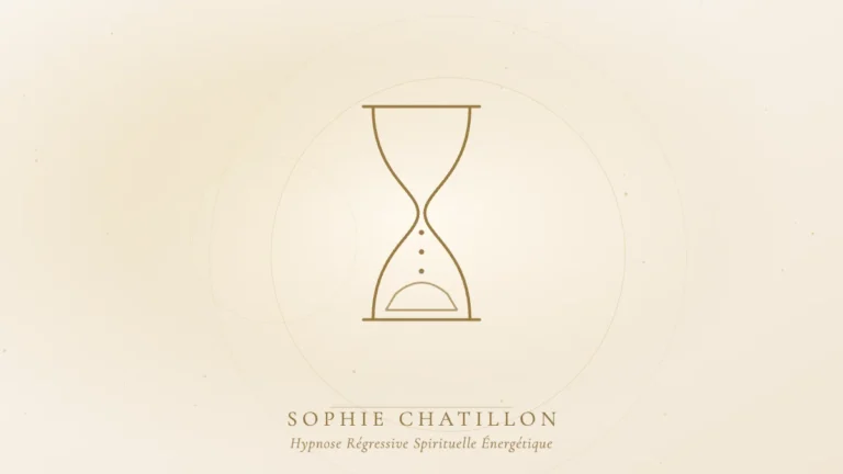 explorer vies anterieures sans hypnose illustration sophie chatillon Sablier doré, illustration de l’article « Peut-on explorer ses vies antérieures sans hypnose ? » – Sophie Chatillon