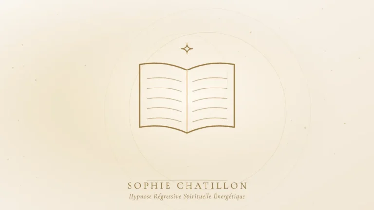 hypnose annales akashiques mulhouse illustration sophie chatillon Livre ouvert doré, illustration de l’article « Les annales akashiques en hypnose à Mulhouse » – Sophie Chatillon