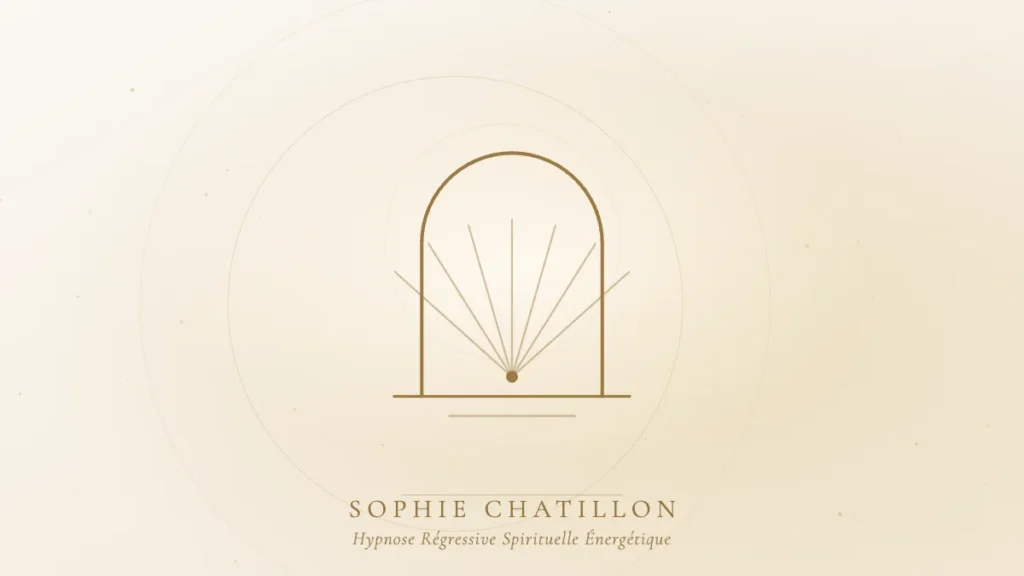 preparer premiere seance hypnose illustration sophie chatillon Arche dorée ouverte sur la lumière, illustration de l’article « Votre première séance : à quoi vous attendre concrètement ? » – Sophie Chatillon