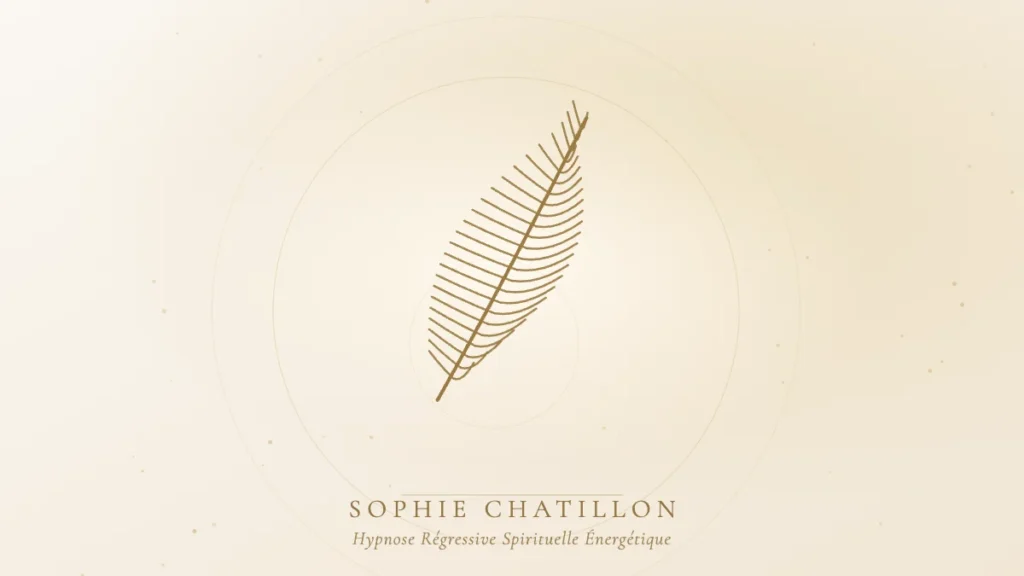 refus incarnation hypnose illustration sophie chatillon Plume dorée, illustration de l’article « Le refus d'incarnation : quand l'âme résiste à la vie » – Sophie Chatillon